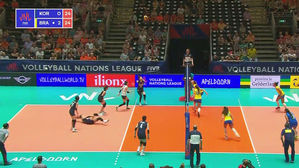 높았던 세계 4위의 벽&hellip;여자배구대표팀, 브라질에 패배