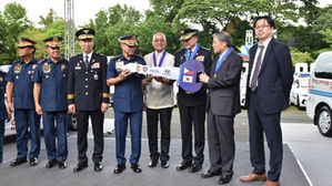 한국, 필리핀에 순찰차량 130대 지원…두테르테 "감사하다"