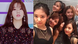 [SBS Star] Former YG Trainee (G)I-DLE's Miyeon Received Congratulatory Message from BLACKPINK