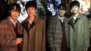 [SBS Star] EXO KAI Smiles with Japanese Actor Sakaguchi Kentaro at a Fashion Show