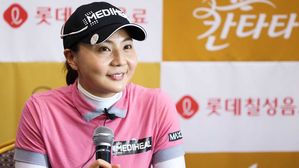 롯데 칸타타 여자골프 김나리, 첫날 7연속 버디쇼