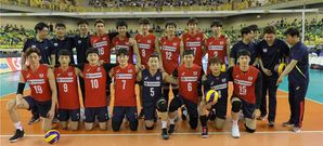 한국 남자배구, 세계 2위 미국에 져 발리볼네이션스리그 5연패