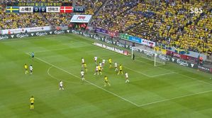 [영상] 스웨덴 코너킥 찬스…마르틴 올손의 강력 왼발 슈팅