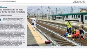 열차 사고 구조현장 배경으로 셀카&hellip;이탈리아 '야만'에 충격