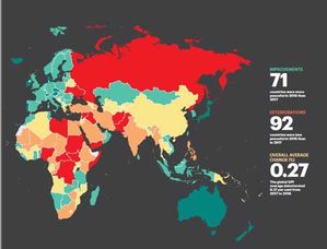 '평화로운 나라' 순위서 한국 48위&hellip;북한 150위