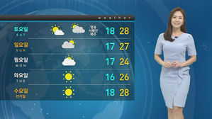[날씨] 곳곳에 미세먼지&middot;오존 '나쁨'&hellip;영남 지방 최고 33도