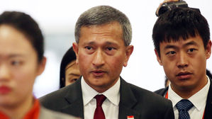 '방북' 싱가포르 외무장관, 北측과 실무협의 마치고 베이징 도착