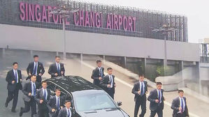 [단독] 북한, 선발대 싱가포르 급파&hellip;'방탄 경호단' 포착