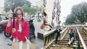 [SBS Star] 5 Members of Girls' Generation Spotted in France While Filming a New Reality Show!