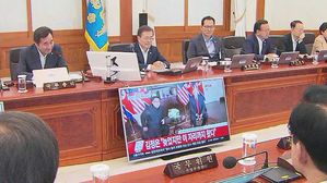 문 대통령, 국무회의 전 생중계 시청…입장문 발표 예정