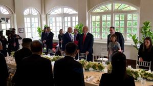 한식+미국식으로 화해·교류 부각한 오찬 눈길