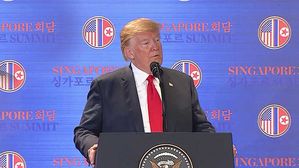 [속보] 트럼프 "북한과의 후속회담, 다음주 개최"
