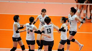 여자배구대표팀, 세계 2위 미국에 3대 0으로 져 4연패