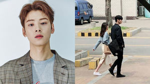 [SBS Star] ASTRO Cha Eun-woo Spotted at the Filming Site of His New Drama!