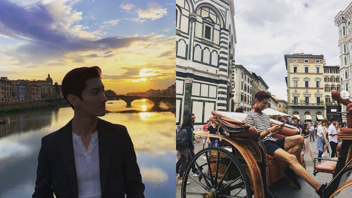 MAX Changmin Enjoys Relaxing Time in Italy!