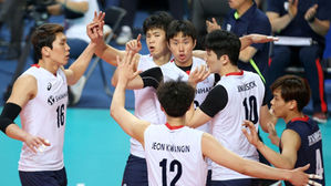 나경복 분전&hellip;한국, 이탈리아와 풀세트 접전서 패배