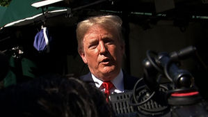 트럼프 "中 관세 보복 하면 4배로 추가 보복할 것" 경고