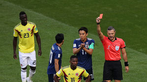 [영상][콜롬비아 : 일본] 산체스, 경기 시작하자마자 퇴장…日 PK 성공