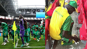 [영상pick] "승리 팀의 품격은 이런 것!?"&hellip;경기장 남아 청소한 세네갈 팬들