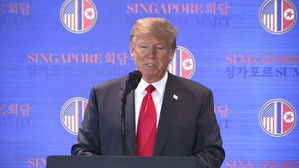 트럼프 "대북 제재 1년 더 연장"…선 비핵화·후 제재 해제 재확인