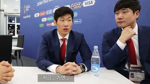 [영상pick] "월드컵 경기 직접 뛰면 안 돼요?"&hellip;박지성 SBS 해설위원의 유쾌한 대답