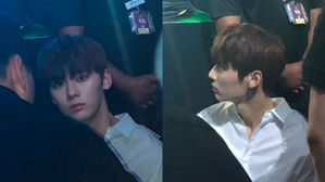 [SBS Star] Wanna One Hwang Min Hyun's Gorgeous Features Amaze the Public