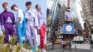 [SBS Star] SHINee Embellishes Times Square in New York City!
