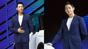 [SBS Star] Jung Hae In Takes Dignified Postures at a Car Brand's Event