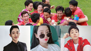 [SBS Star] Korean Celebrities Jubilantly Celebrate Korea's Historic Winning over Germany from 2018 World Cup