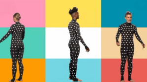 [김범주의 친절한 경제] 내 온몸 치수 알려주는 '땡땡이 타이즈', 입어봤더니…