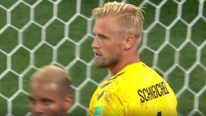 [영상][크로아티아:덴마크] 슈마이켈, 가뿐하게 선방&hellip;끝까지 경기에 집중!