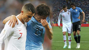 [영상pick] "1분 1초 아까운데 인성까지 인증한 우리 형"&hellip;카바니 부축한 호날두 '눈길'