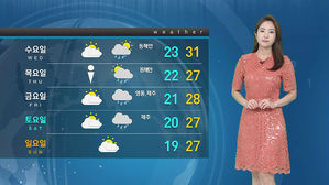 [날씨] 동쪽&middot;남쪽 지방 '거센 비바람'&hellip;수도권은 '무더위'