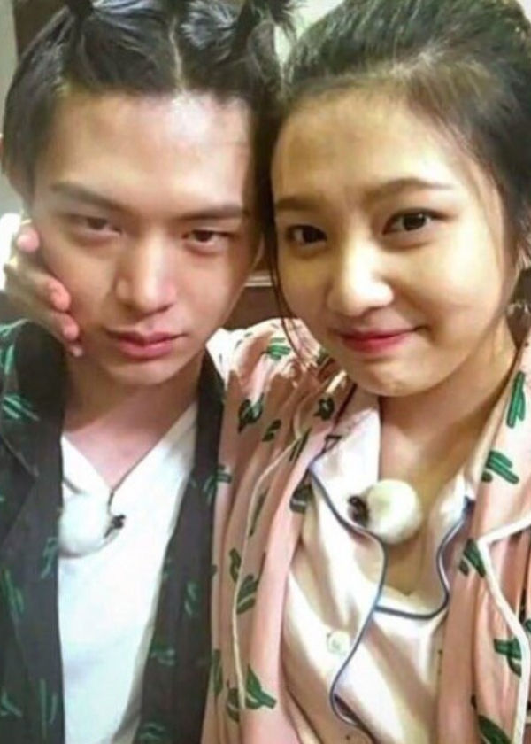 JOY and Yook Sungjae