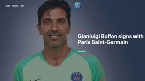 '거미손' 부폰, 파리 생제르맹과 1+1년 계약