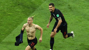 [영상][러시아:크로아티아] 비다, 대통령도 춤추게 만드는 역전골!…크로아티아 '준결승 보인다'