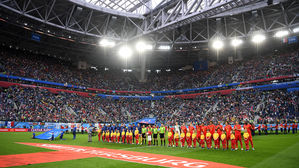 [슬라이드 포토] 프랑스, 황금세대 벨기에 꺾고 20년 만의 우승 도전!