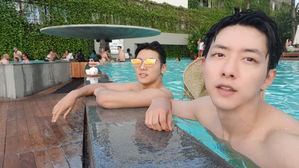 [SBS Star] CNBLUE Kang Min Hyuk & Lee Jung Shin's Trip to Bali Before Enlistment