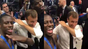 [영상pick] "프랑스 대통령이 보여주는 댑 댄스!" 마크롱 대통령의 우승 세리머니 '눈길'