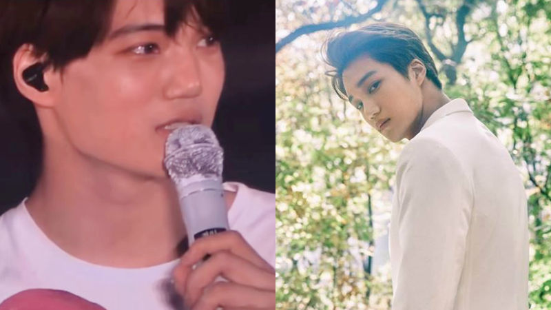 [SBS Star] EXO KAI Tearfully Leaves Message to His Late Father During Concert