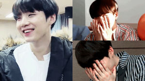 [SBS Star] BTS SUGA's Adorable Ingrained Shyness Melts Fans' Hearts