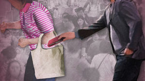 현금 빼내고 지갑 버리자마자 경찰에 붙잡힌 소매치기범