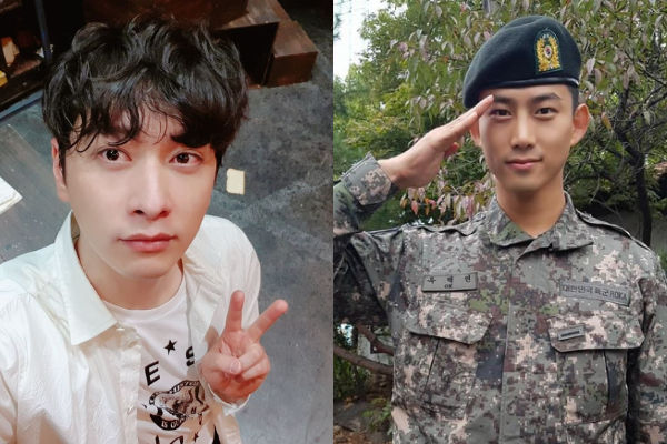 TAECYEON and CHANSUNG