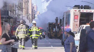 뉴욕서 대형 증기 파이프 폭발…"석면 검출" 대피령