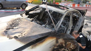 이번엔 성남서 막 주차한 BMW 520d 화재