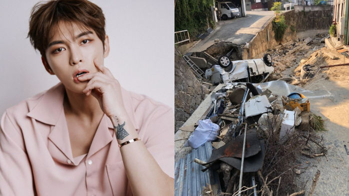 Kim Jae Joong Works as a Volunteer to Help Hiroshima, Japan