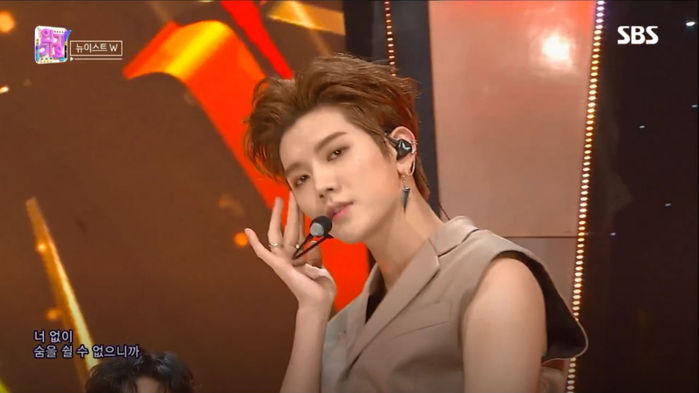 NU'EST W Inkigayo