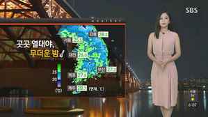 [날씨] 푹푹 찌는 '찜통 더위' 계속&hellip;태풍 '암필' 열기 본격 유입