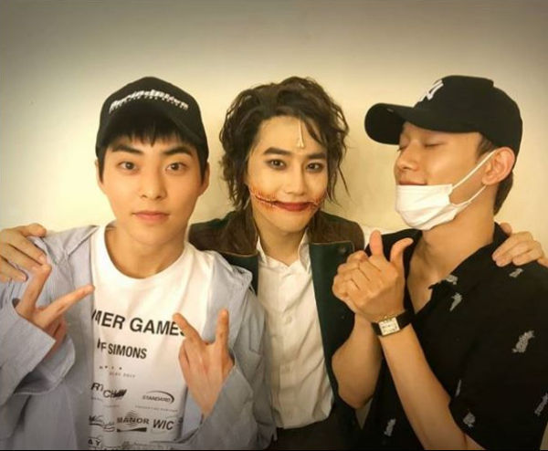 SUHO, XIUMIN and CHEN