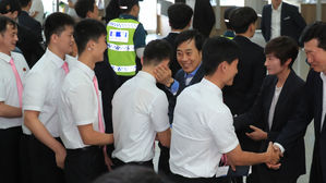 北 탁구선수단, 북한으로 귀환…11월에 단일팀 재호흡